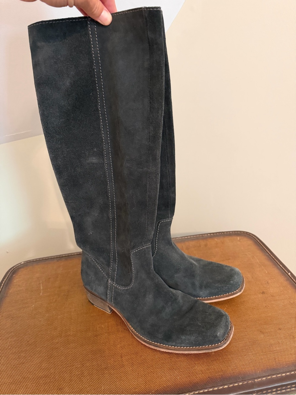 Seychelles Knee High Suede Boots Size 9 Great Condition